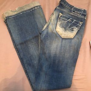 Big Star flared denim